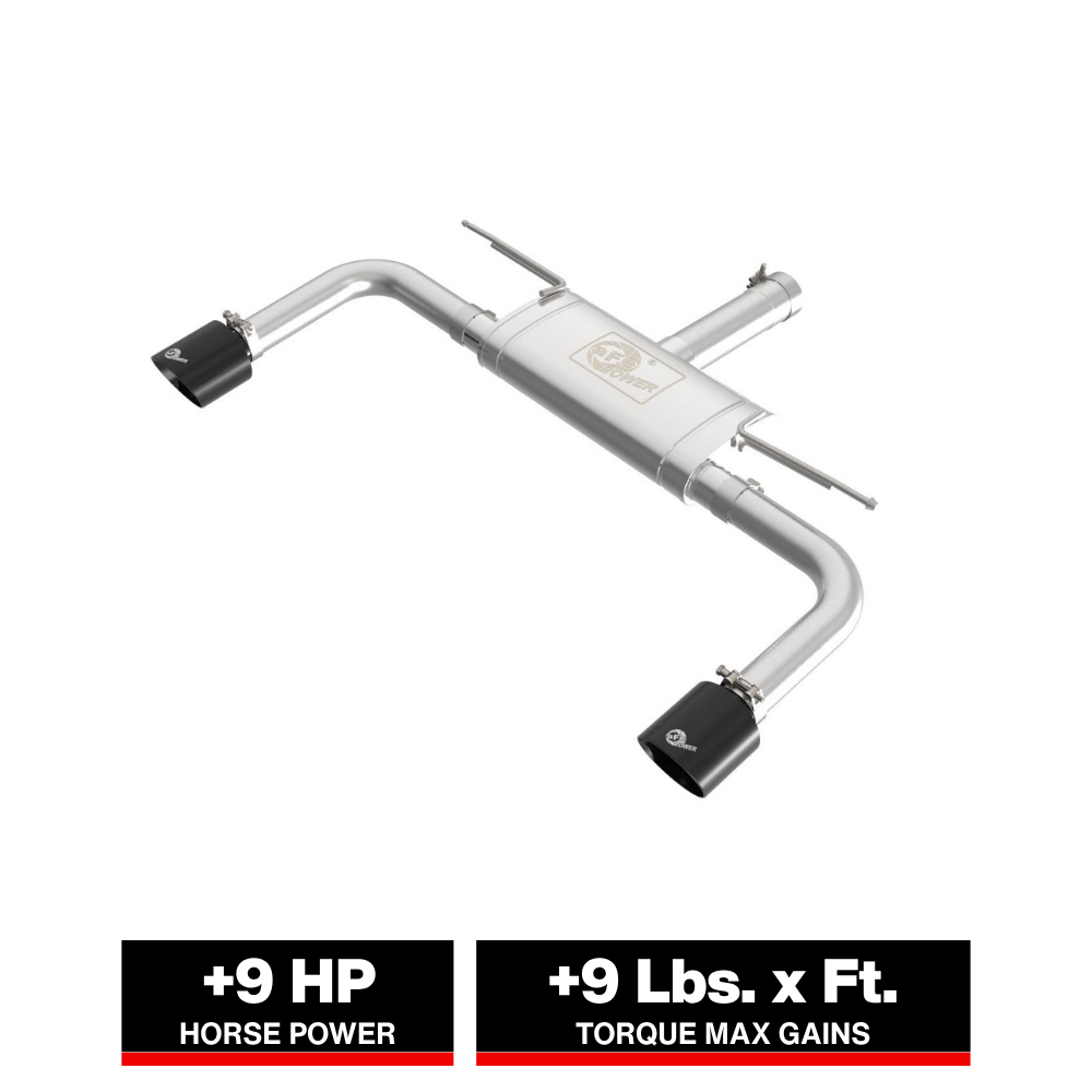 aFe MACH Force XP Exhausts Axle-Back 21-24 BMW 228i 2.0T (SS w/ Black Tips)