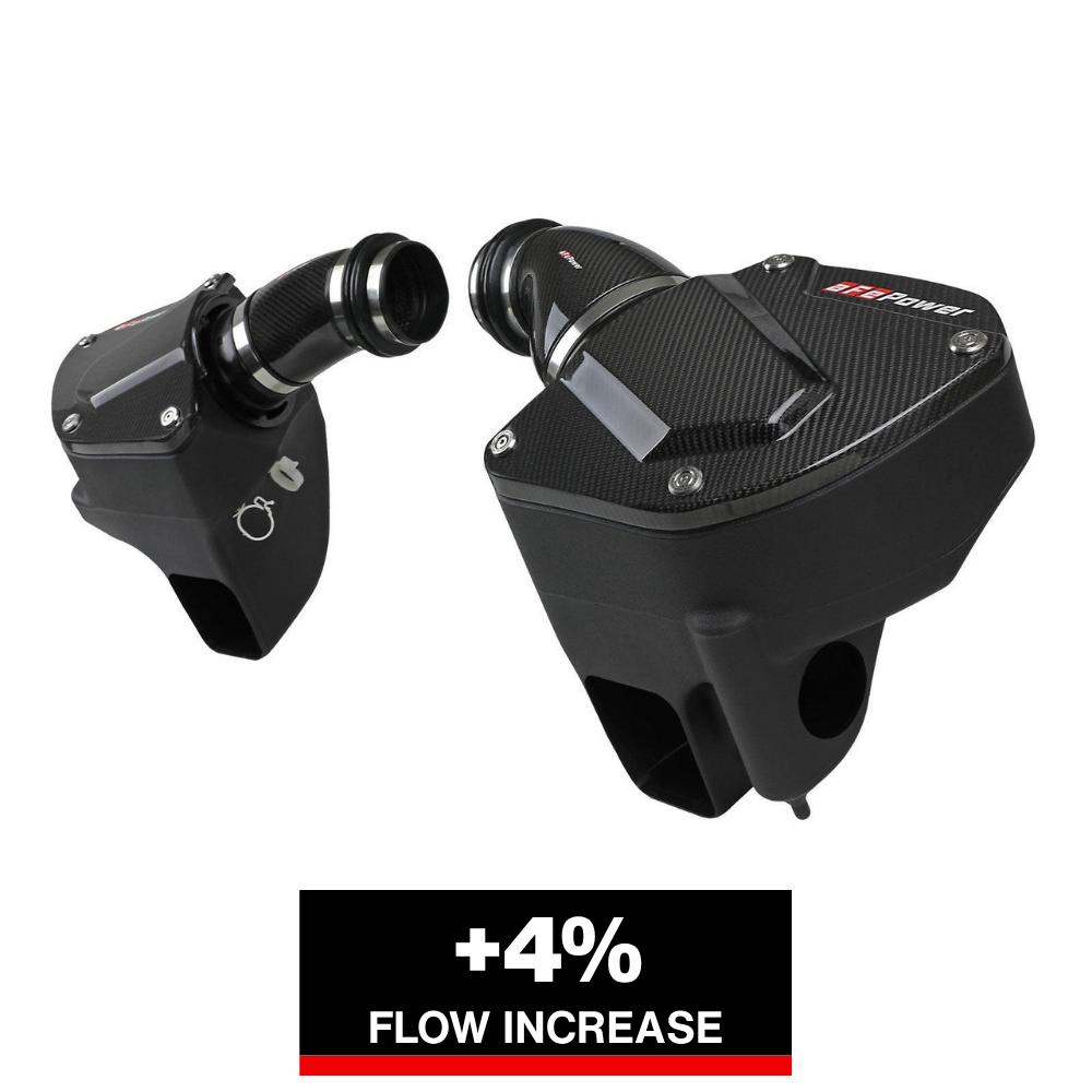 aFe Black Series Stage-2 Carbon Fiber Cold Air Intake System w/ Pro DRY S Media - 18-19 BMW M5 (F90)