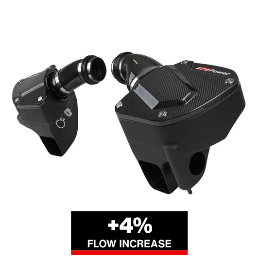 aFe Black Series Stage-2 Carbon Fiber Cold Air Intake System w/ Pro DRY S Media - 18-19 BMW M5 (F90)