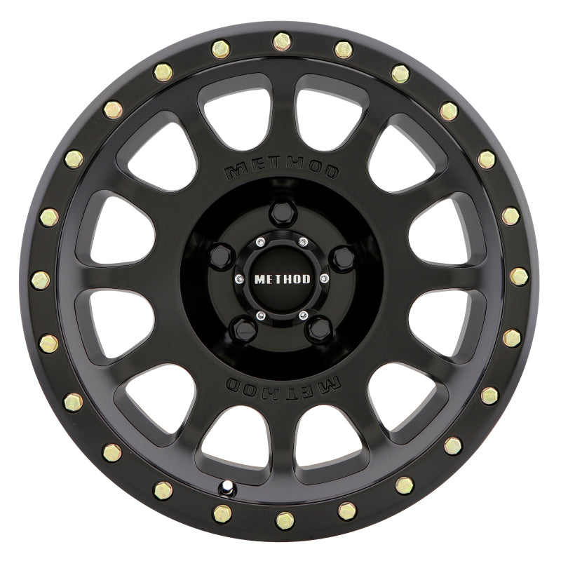 (set of 4) Method Wheels MR305 Matte Black | 17x8.5" +0mm | 5x4.5mm Wheel