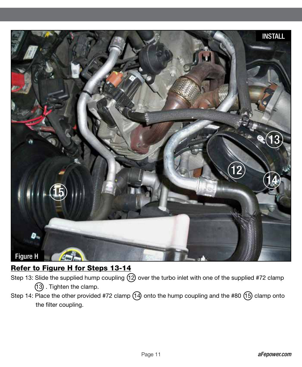 aFe Quantum Pro 5R Cold Air Intake System 11-16 Ford Powerstroke V8-6.7L - Oiled