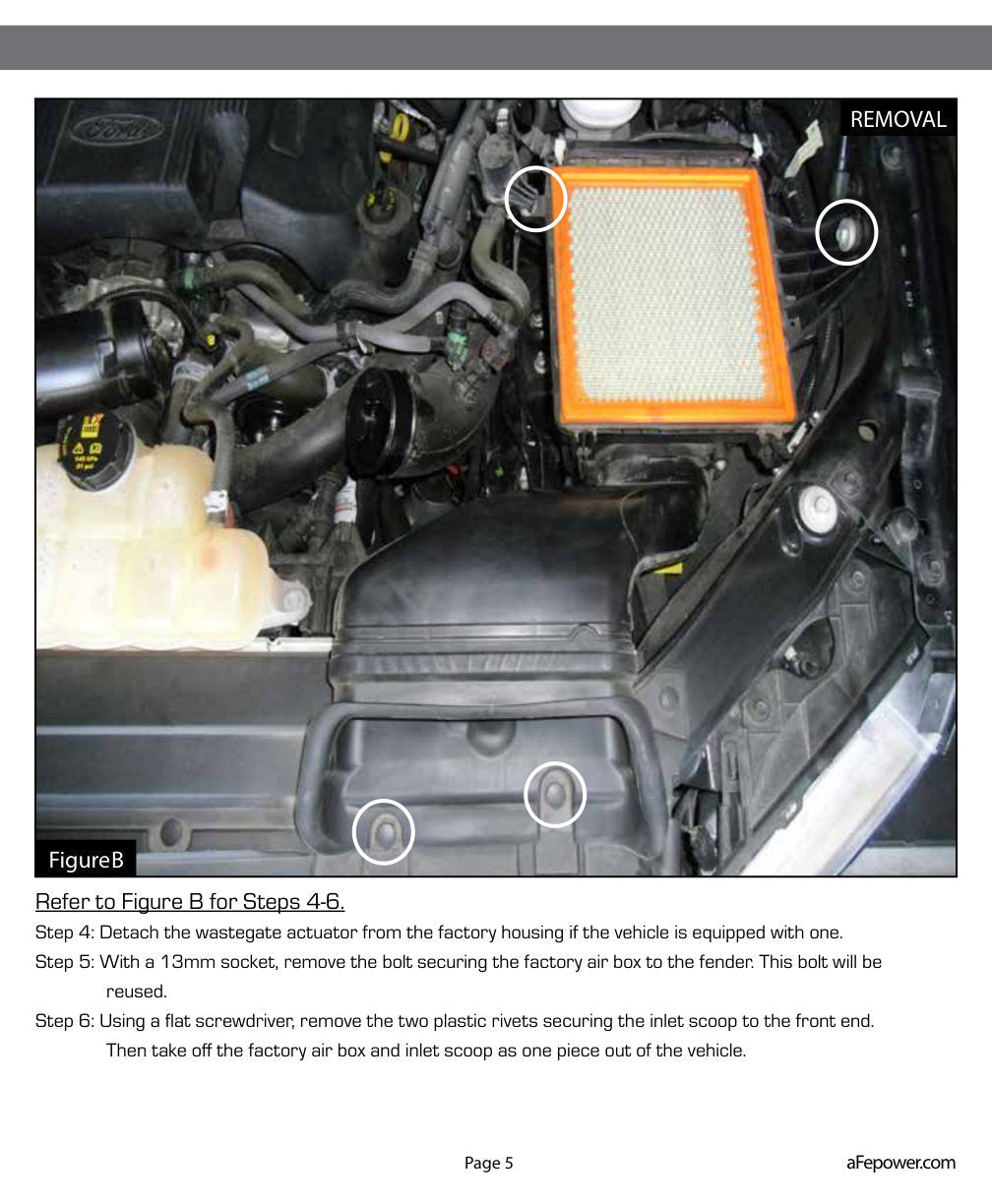 aFe Quantum Pro DRY S Cold Air Intake System 15-18 Ford F150 EcoBoost V6-3.5L/2.7L - Dry