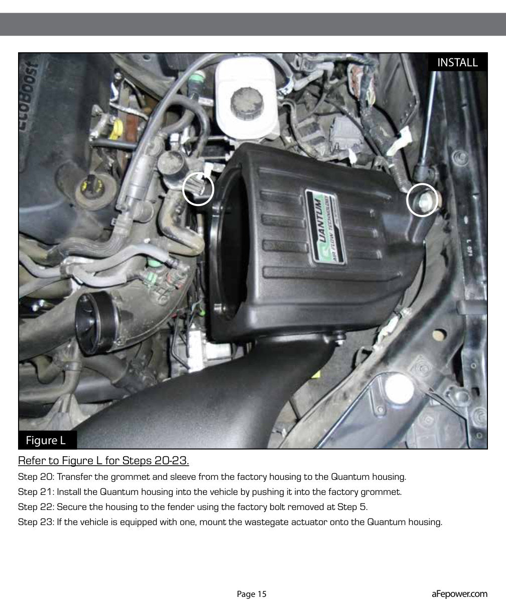 aFe Quantum Pro DRY S Cold Air Intake System 15-18 Ford F150 EcoBoost V6-3.5L/2.7L - Dry
