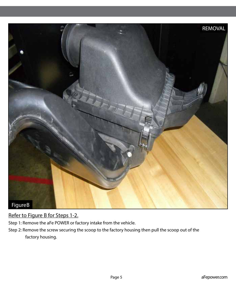 aFe Quantum Cold Air Intake System Scoop 18-20 Ford F150 EcoBoost V6-3.5L/2.7L - Carbon Fiber