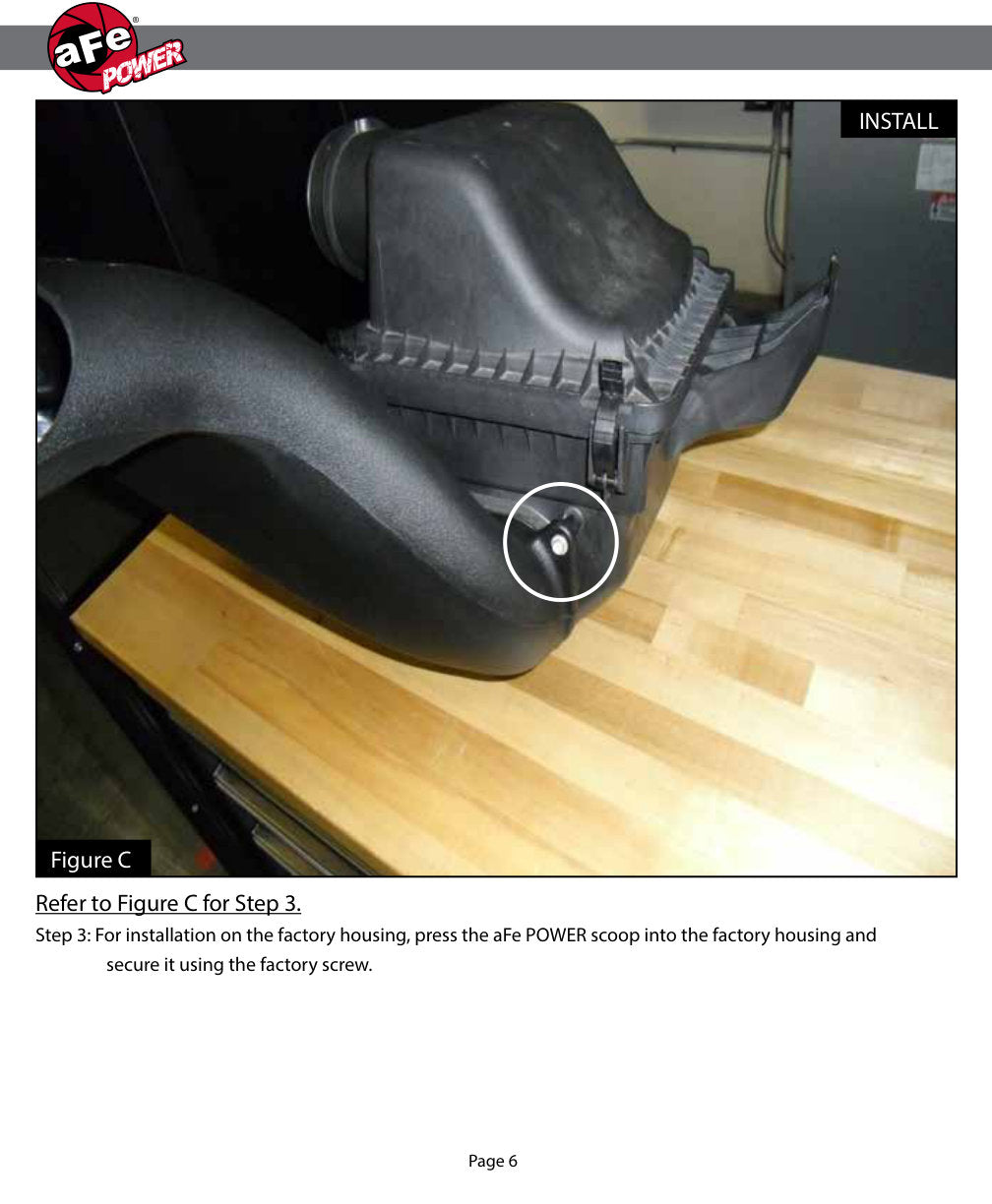aFe Quantum Cold Air Intake System Scoop 18-20 Ford F150 EcoBoost V6-3.5L/2.7L - Carbon Fiber