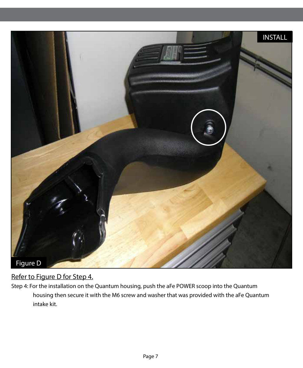 aFe Quantum Cold Air Intake System Scoop 18-20 Ford F150 EcoBoost V6-3.5L/2.7L - Carbon Fiber