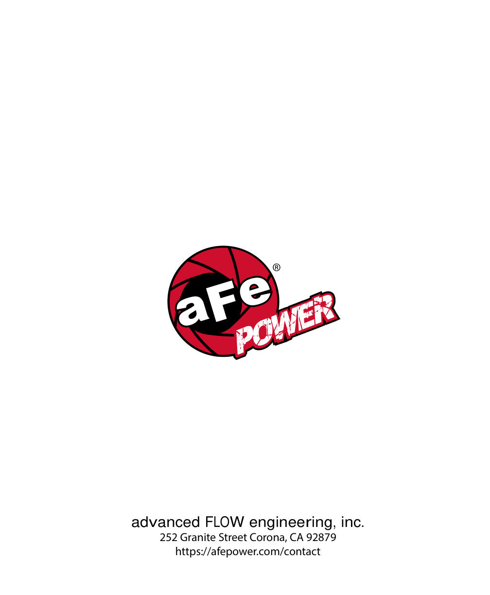 aFe Quantum Cold Air Intake System Scoop 18-20 Ford F150 EcoBoost V6-3.5L/2.7L - Carbon Fiber
