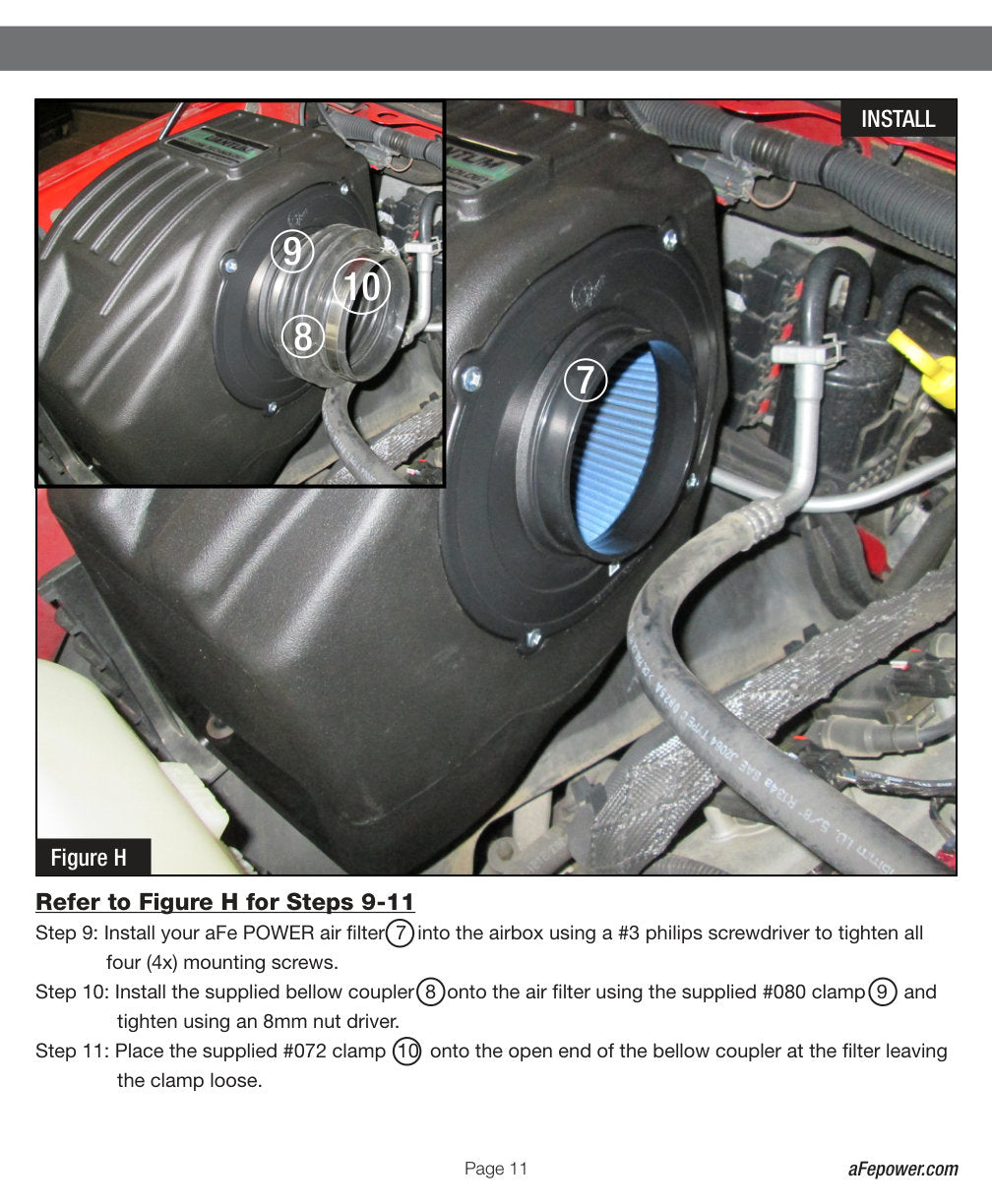 aFe Quantum Cold Air Intake System w/ Pro Dry S Media 19 Dodge RAM 1500 03-08 V8-5.7L HEMI