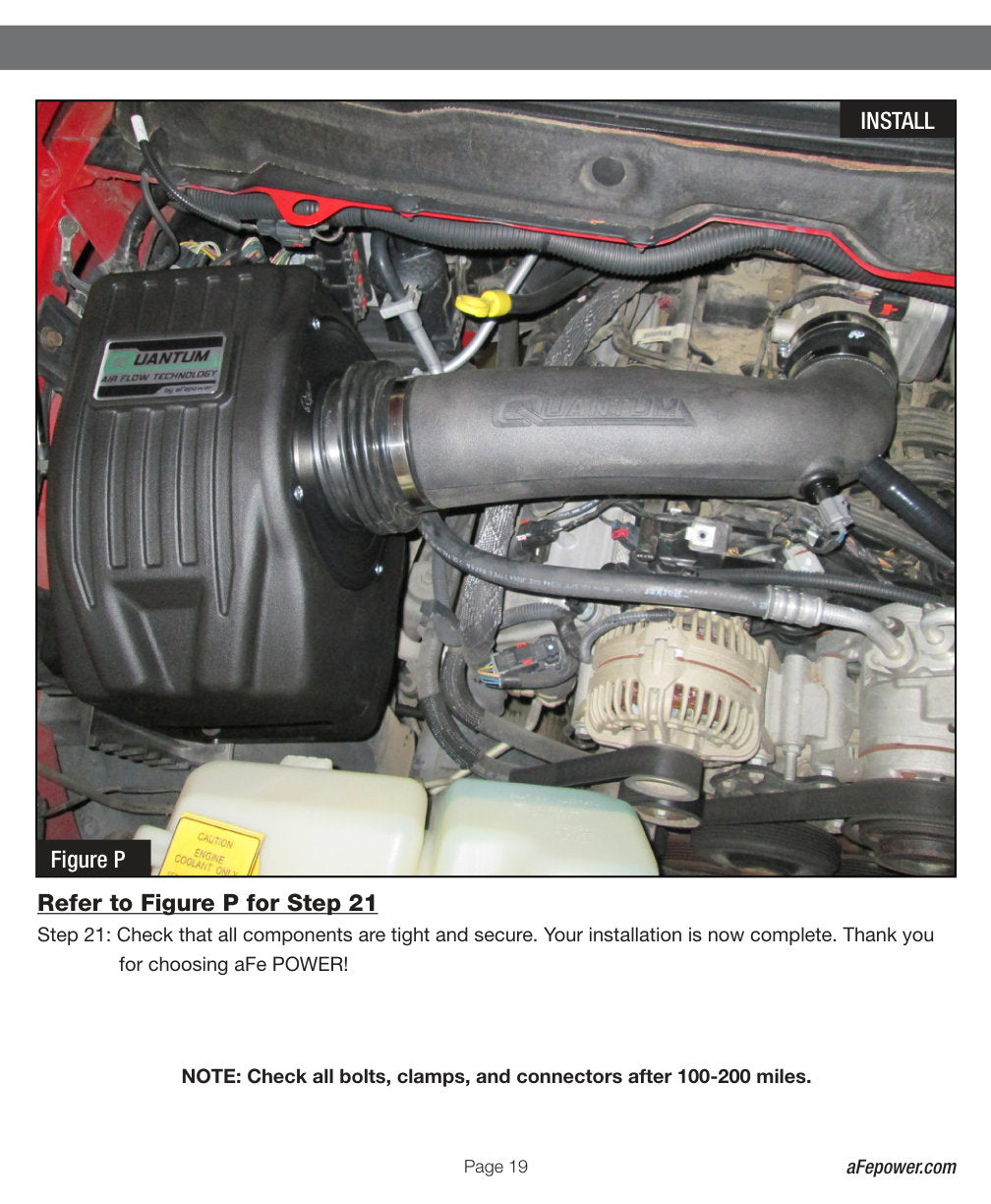 aFe Quantum Cold Air Intake System w/ Pro Dry S Media 19 Dodge RAM 1500 03-08 V8-5.7L HEMI