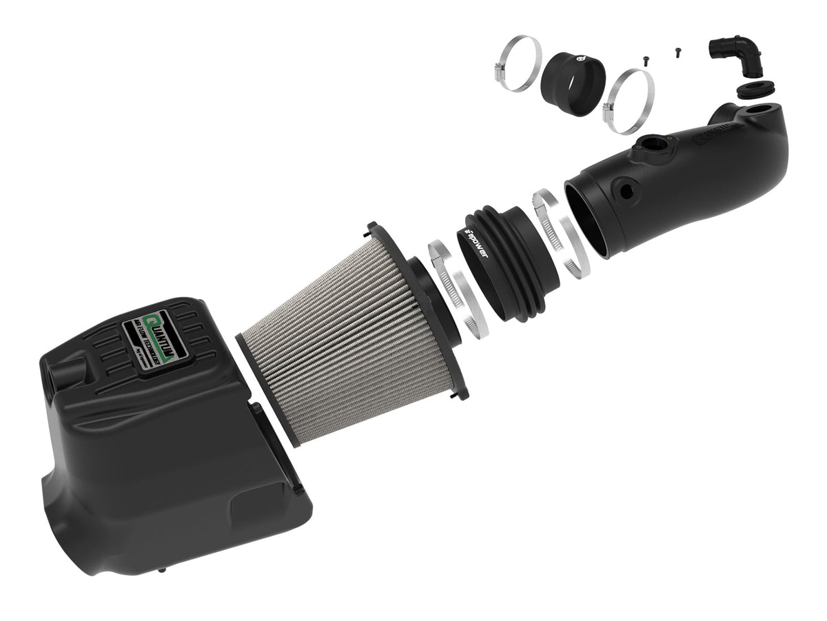 aFe Quantum Intakes System Pro DRY S Media Ford Diesel Trucks 08-10 V8-6.4L