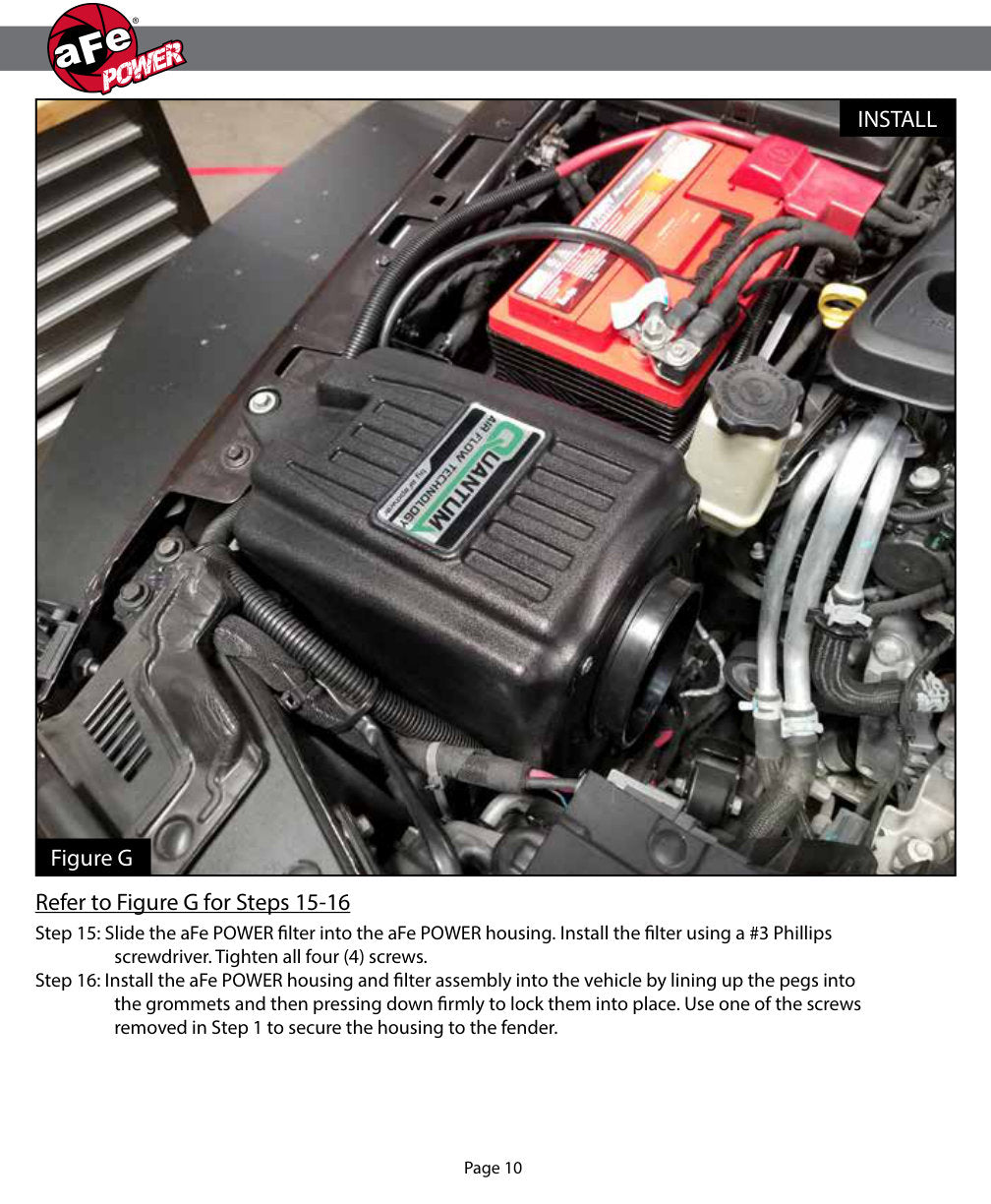 aFe Quantum Pro Dry S Cold Air Intake System 18-19 Jeep Wrangler (JL) V6-3.6L