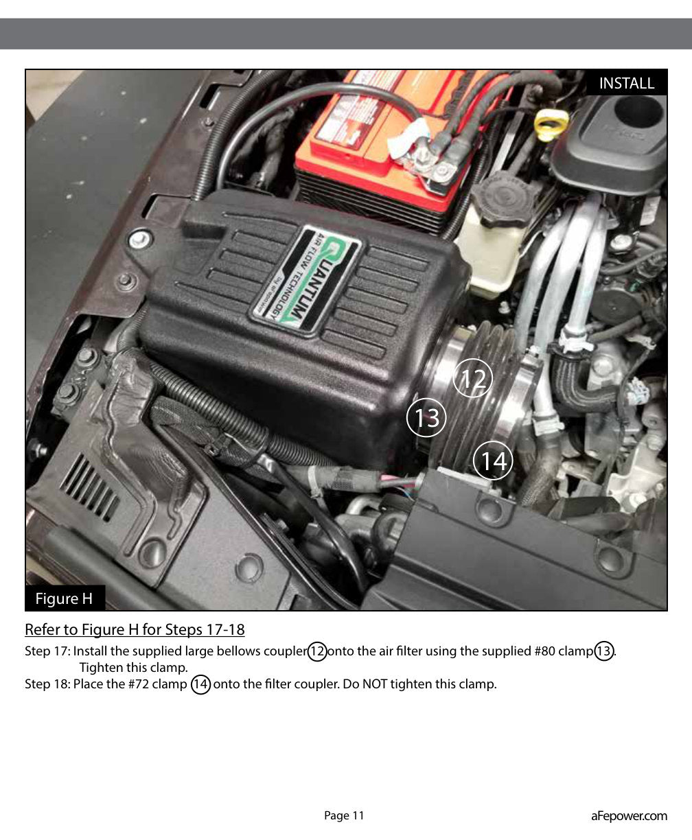 aFe Quantum Pro Dry S Cold Air Intake System 18-19 Jeep Wrangler (JL) V6-3.6L