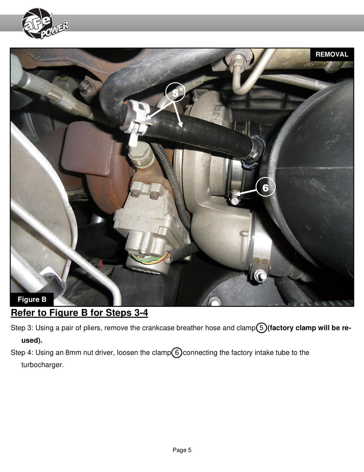 aFe 07-09 Ram 2500/3500 Cummins L6-6.7L (td) Quantum Cold Air Intake System w/ Pro Dry S Filter