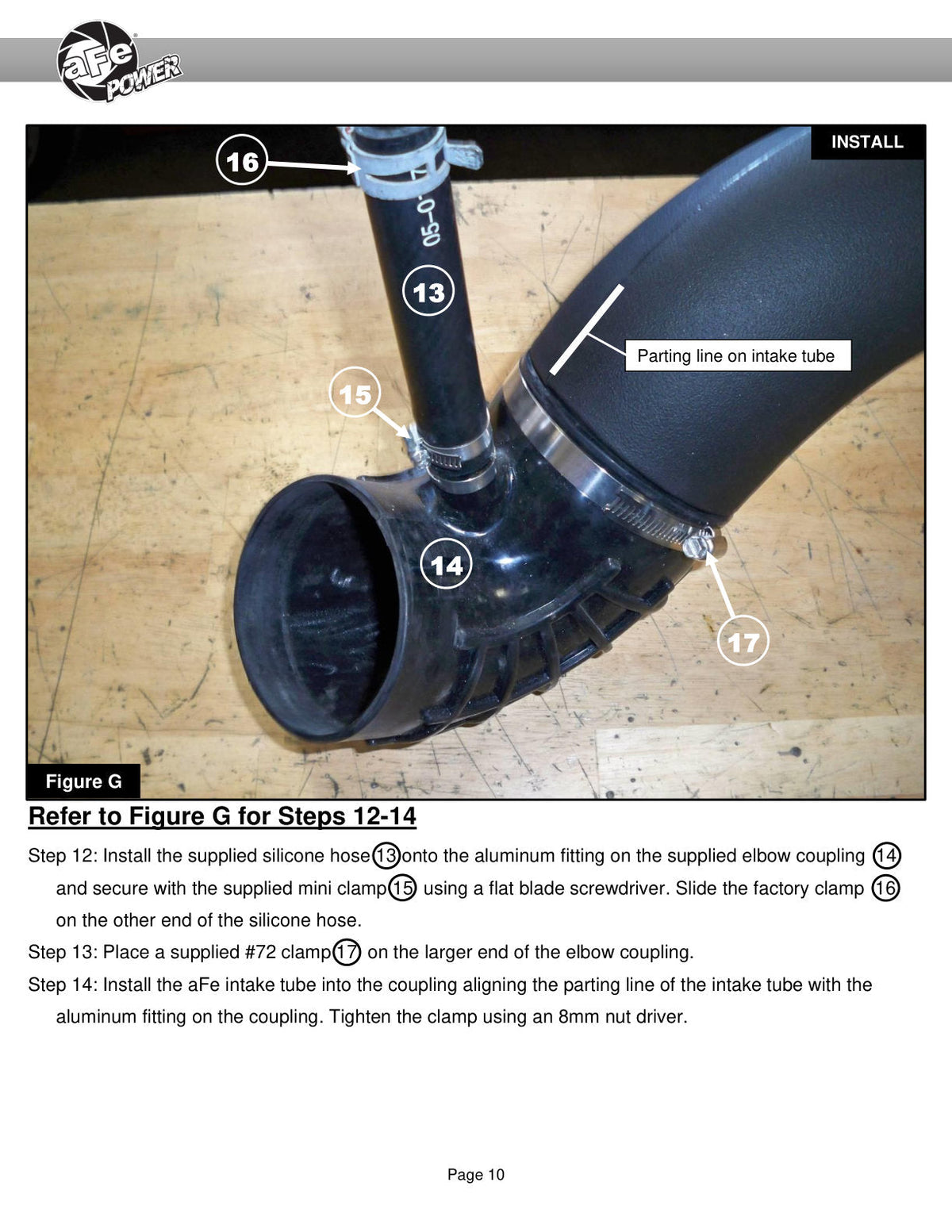 aFe 07-09 Ram 2500/3500 Cummins L6-6.7L (td) Quantum Cold Air Intake System w/ Pro Dry S Filter