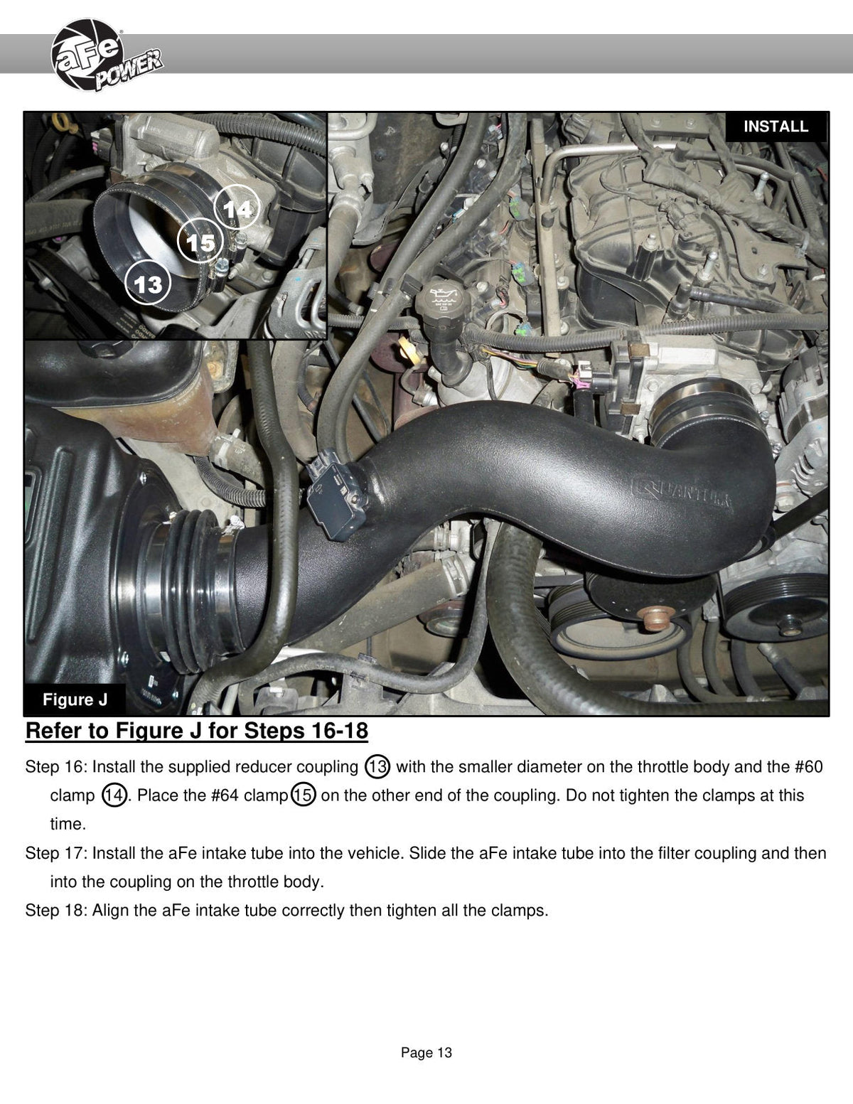 aFe Quantum Cold Air Intake System w/ Pro Dry S Media 09-13 GM Silverado / Sierra V8-4.8/5.3/6.2L