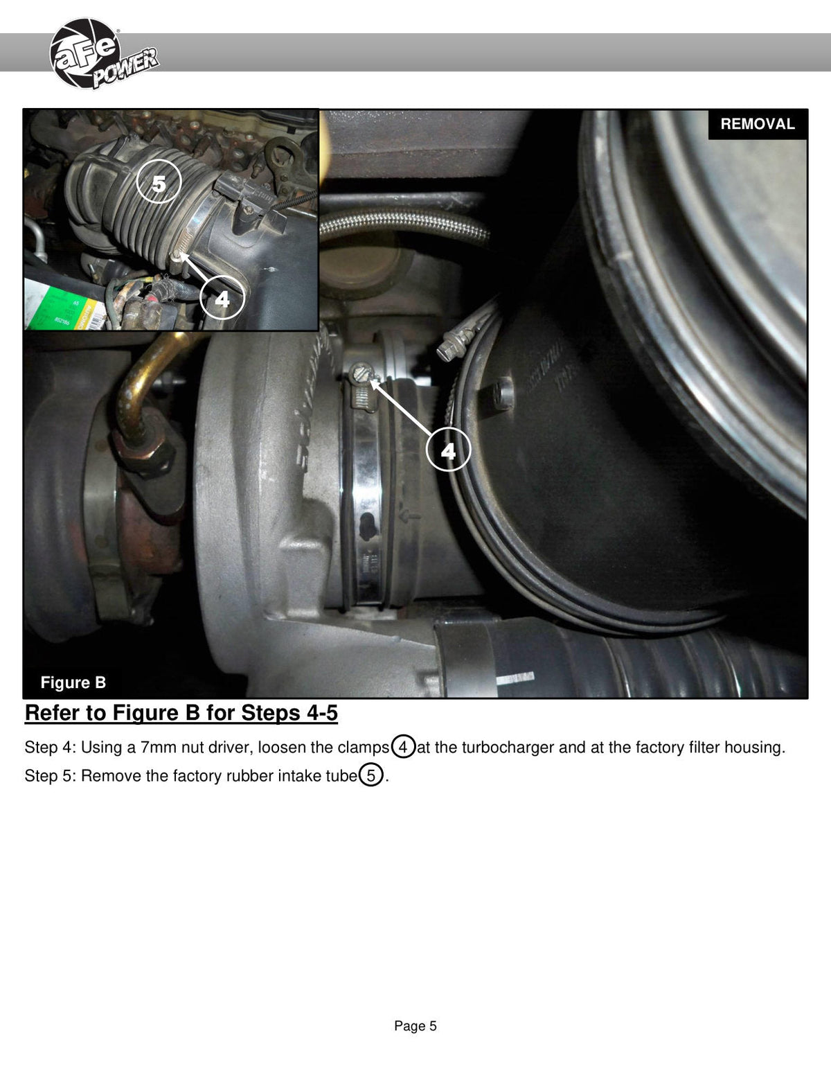 aFe Pro 5R Air Intake System 03-07 Dodge Diesel 5.9L-L6 (TD)