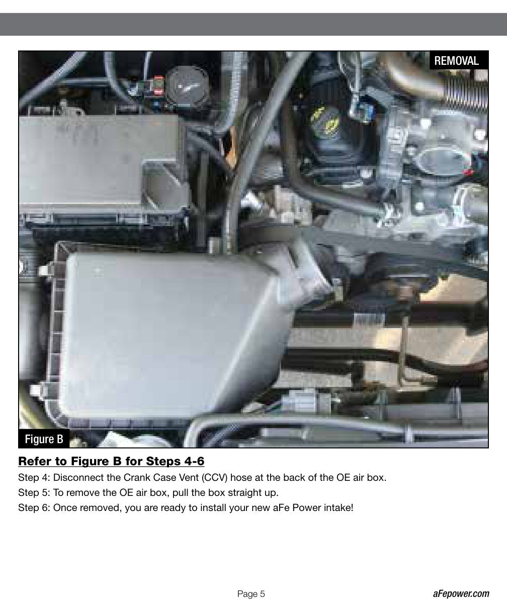 aFe MagnumFORCE Intake Stage-2 Pro 5R 07-11 Jeep Wrangler (JK) V6-3.8L