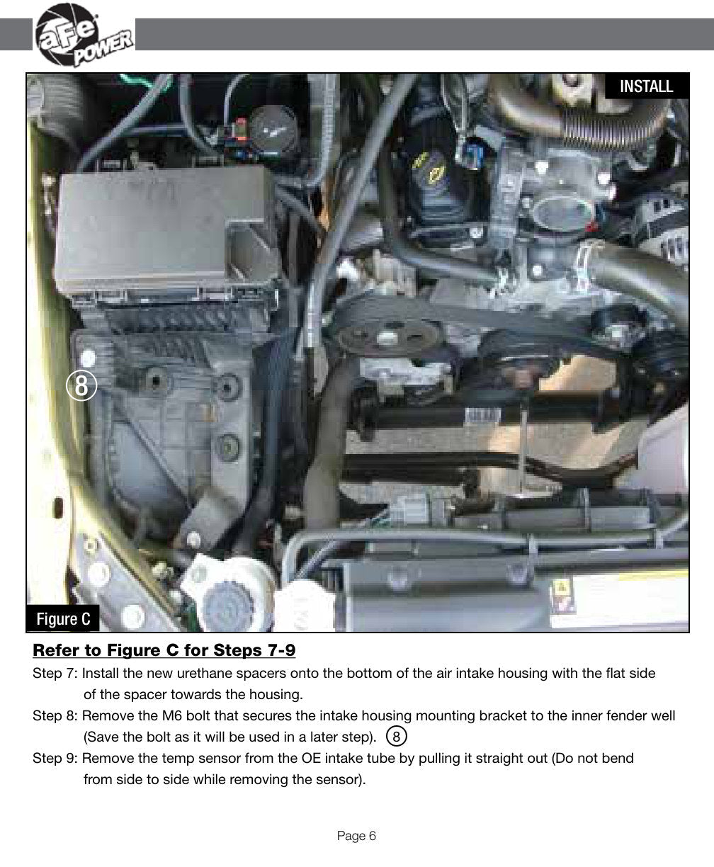 aFe MagnumFORCE Intake Stage-2 Pro 5R 07-11 Jeep Wrangler (JK) V6-3.8L