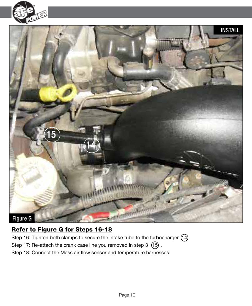 aFe MagnumFORCE Intakes Stage-2 P5R AIS P5R Dodge Diesel Trucks 10-13 L6-6.7L (td)