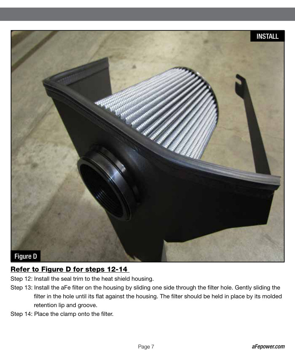 aFe MagnumFORCE Air Intake Stage-2 Pro 5R 10-11 Chevrolet Camaro V6 3.6L
