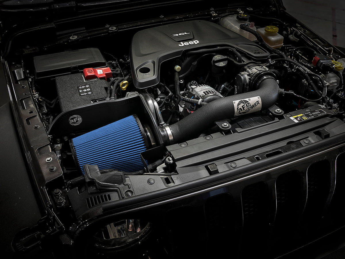 aFe Magnum FORCE Stage-2 XP Pro 5R Cold Air Intake System 2018+ Jeep Wrangler (JL) V6 3.6L
