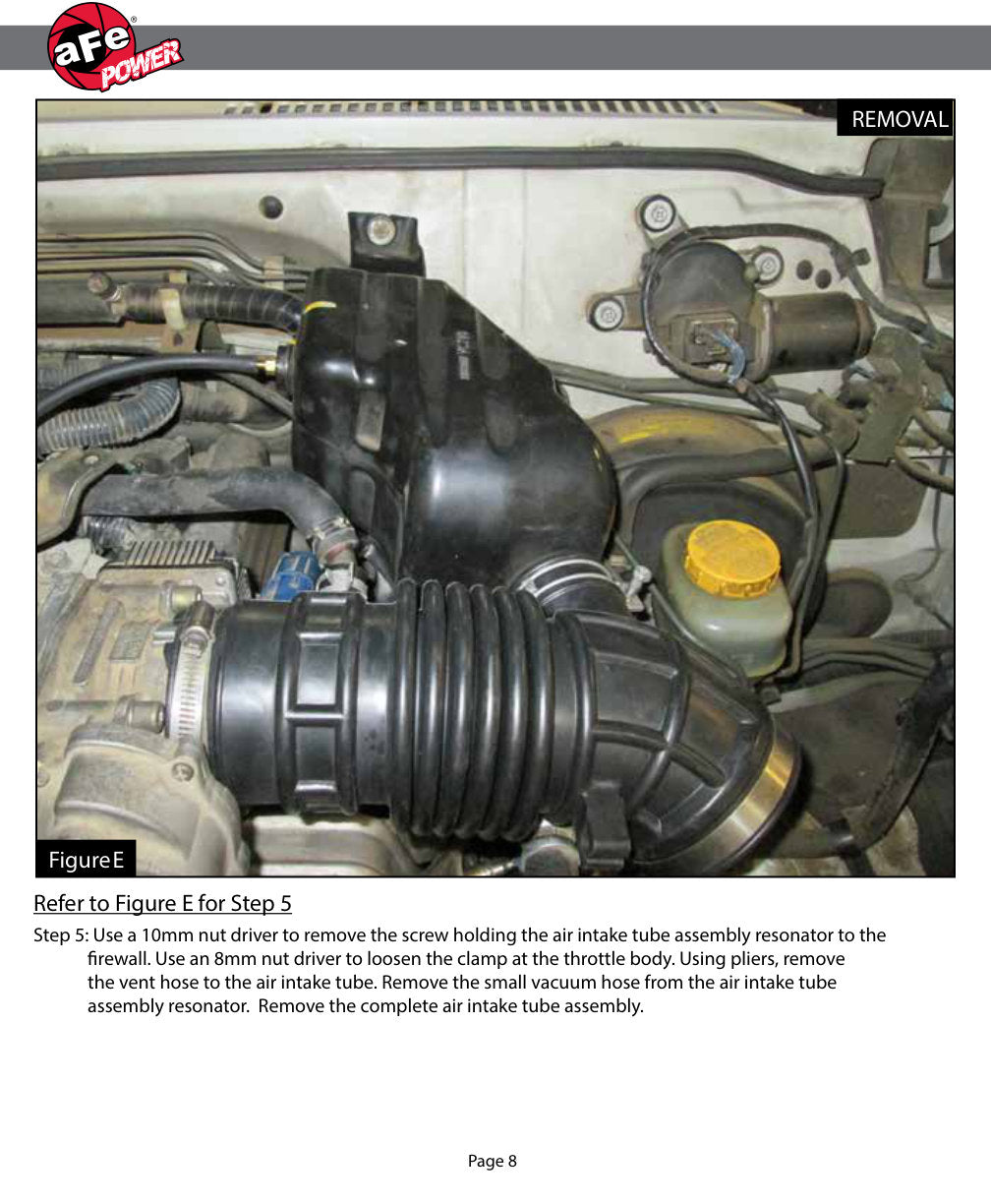 aFe Magnum FORCE Stage-2 Pro DRY S Cold Air Intake System 01-16 Nissan Patrol (Y61) I6 4.8L