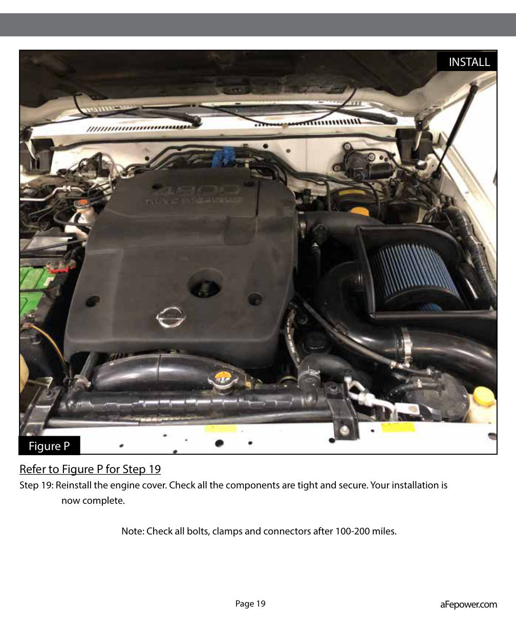 aFe Magnum FORCE Stage-2 Pro DRY S Cold Air Intake System 01-16 Nissan Patrol (Y61) I6 4.8L