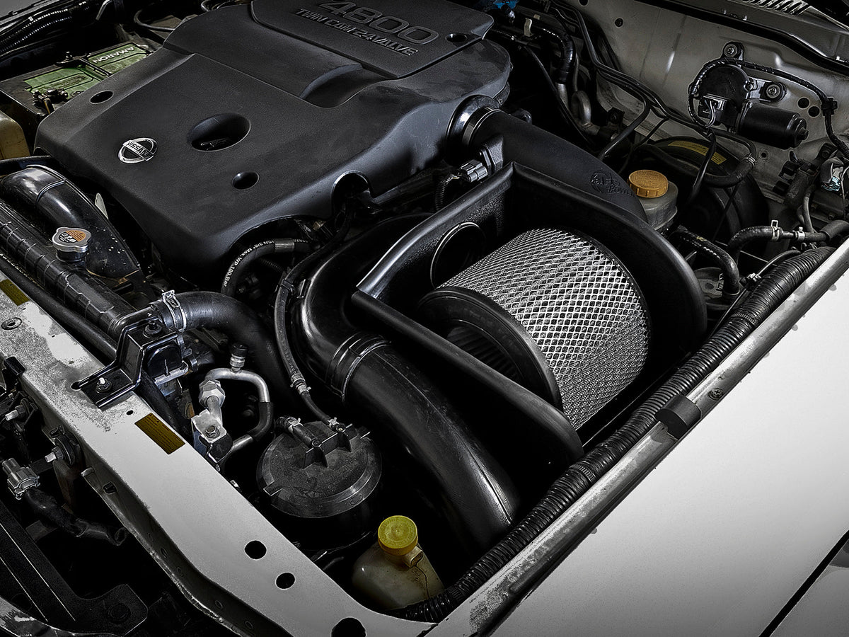 aFe Magnum FORCE Stage-2 Pro DRY S Cold Air Intake System 01-16 Nissan Patrol (Y61) I6 4.8L