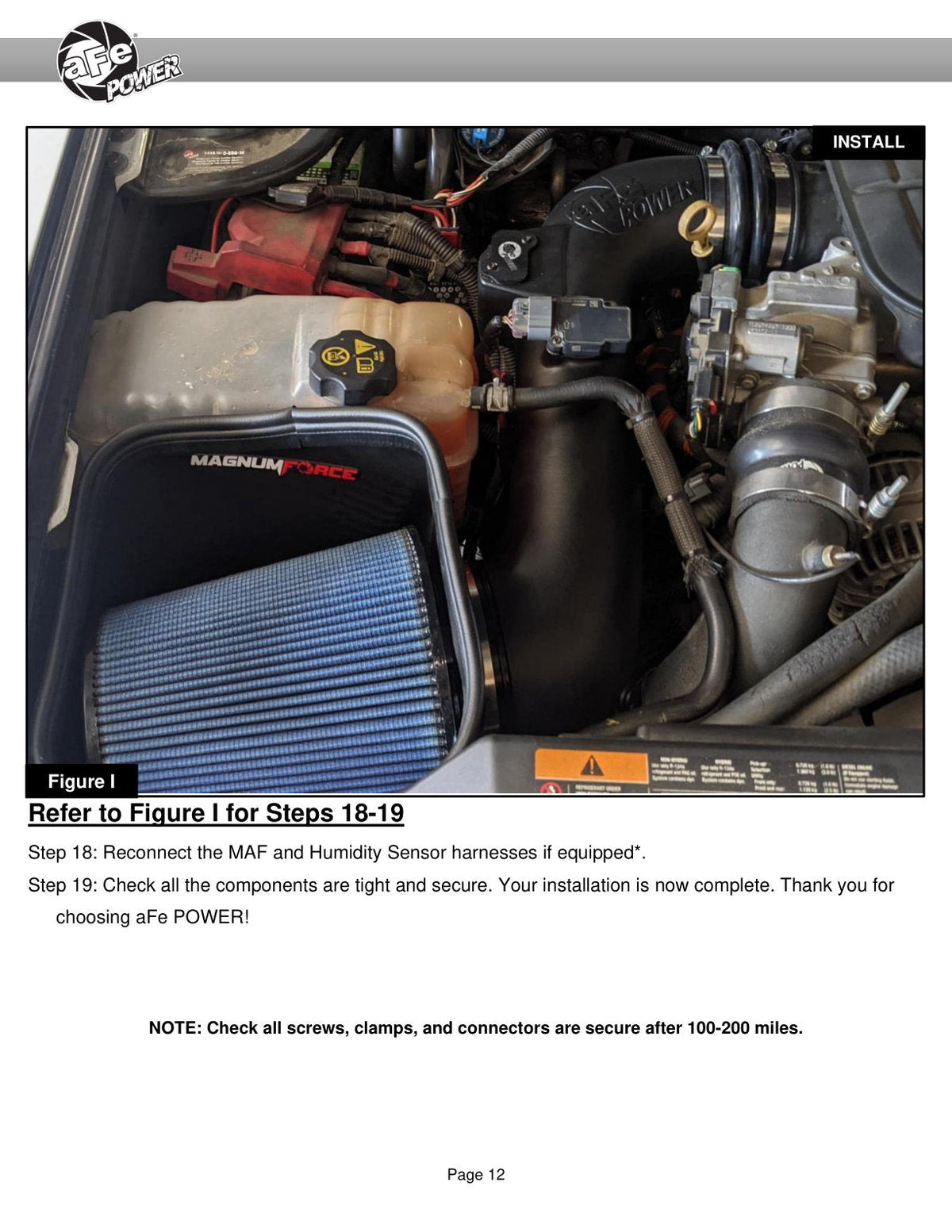 aFe 11-16 GM Silverado / Sierra 2500/3500HD (6.6L V8) MagnumFORCE Intake Stage-2 Pro DRY S