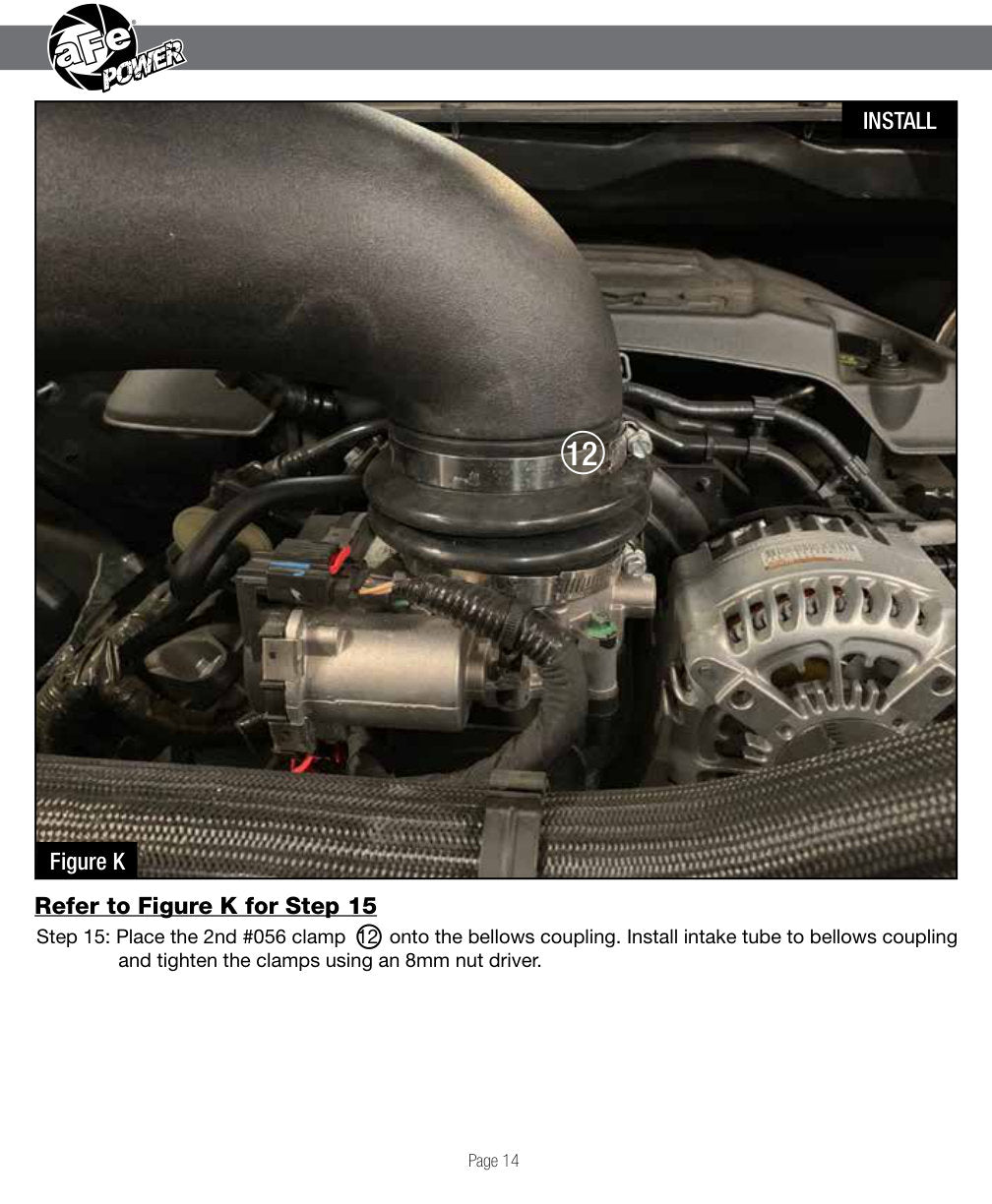 aFe Magnum FORCE Stage-2 Pro DRY S Cold Air Intake System 19-26 Dodge RAM 1500 V8-5.7L