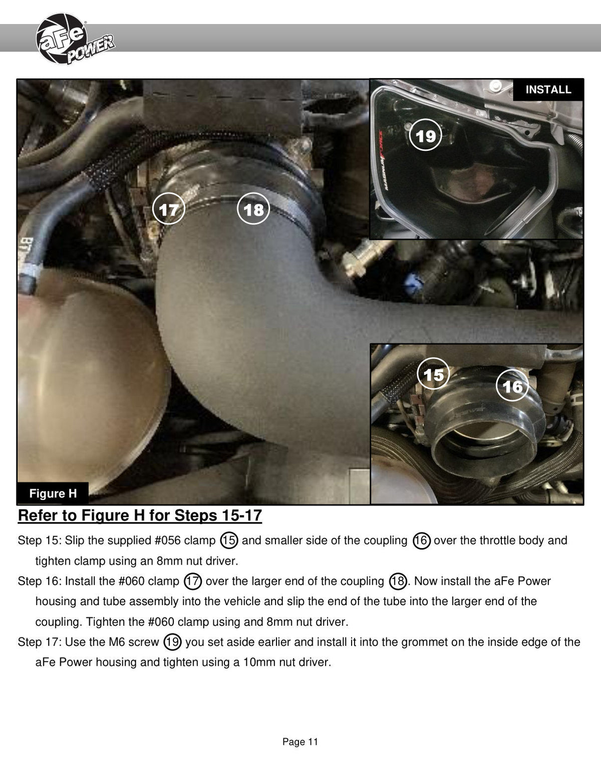 aFe Magnum FORCE Stage-2 Cold Air Intake System w/Pro Dry S Media 18-19 Ford Mustang