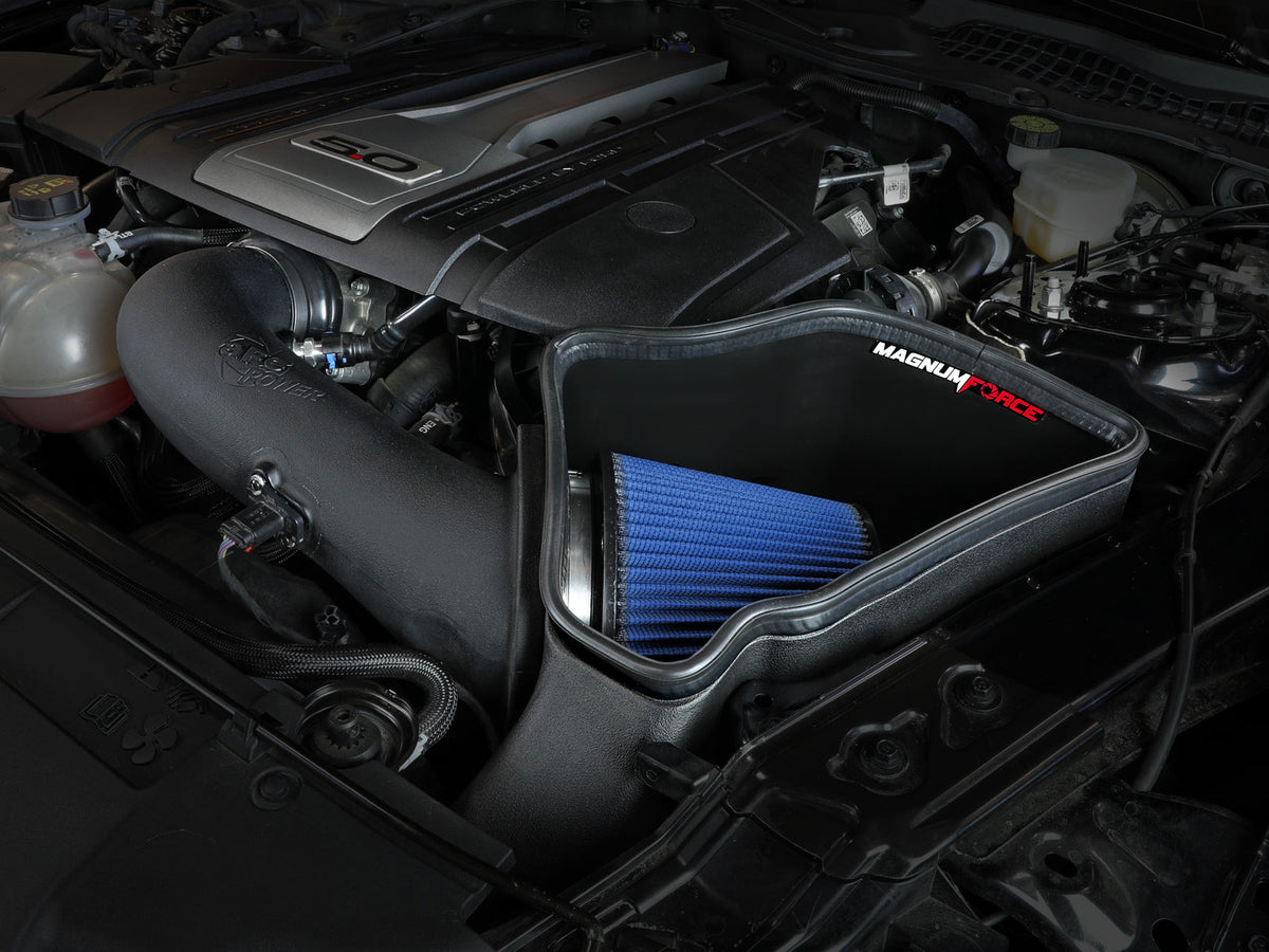 aFe Magnum FORCE Stage-2 Cold Air Intake System w/Pro Dry S Media 18-19 Ford Mustang