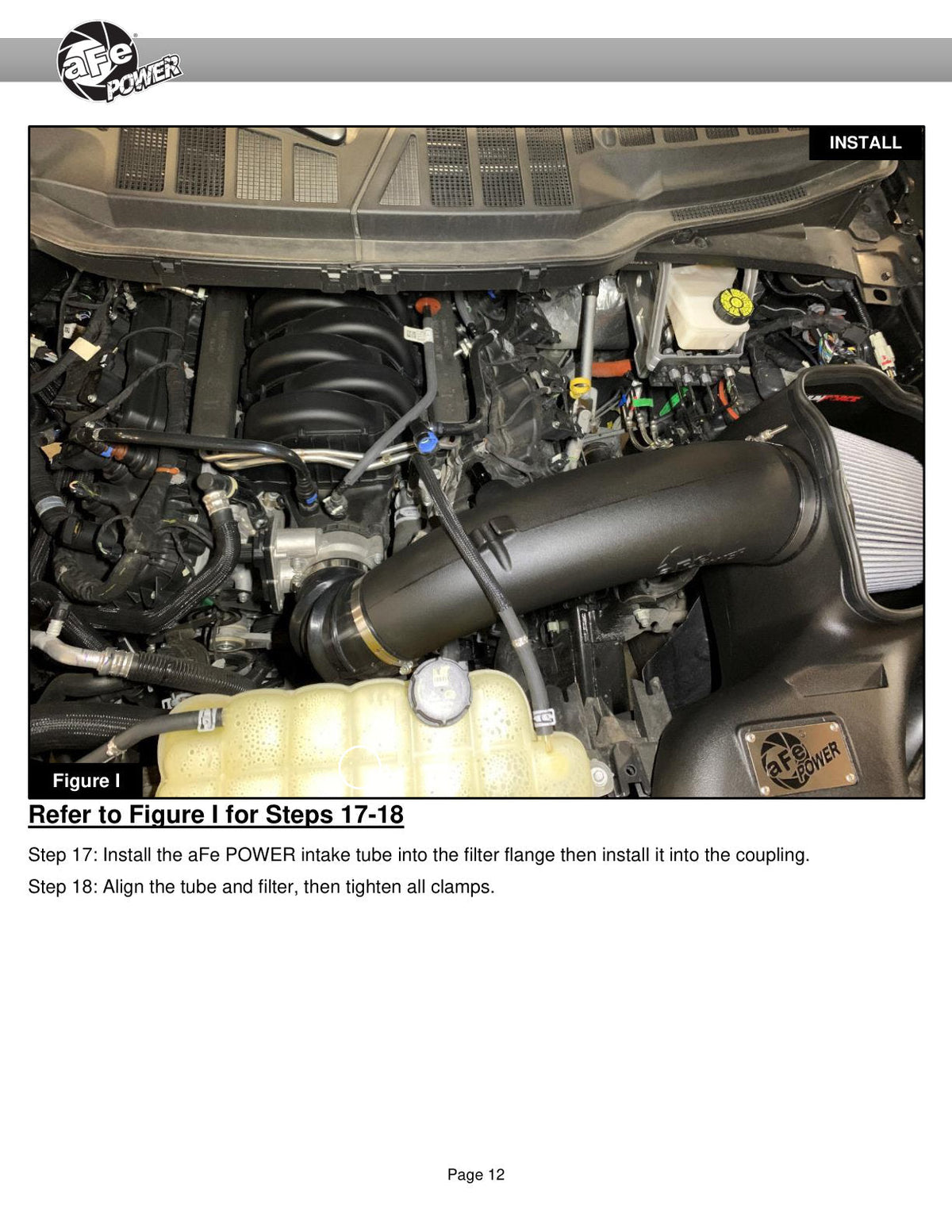 aFe 2021+ Ford F150 5.0L V8 MagnumFORCE Intake Stage-2 Pro DRY S