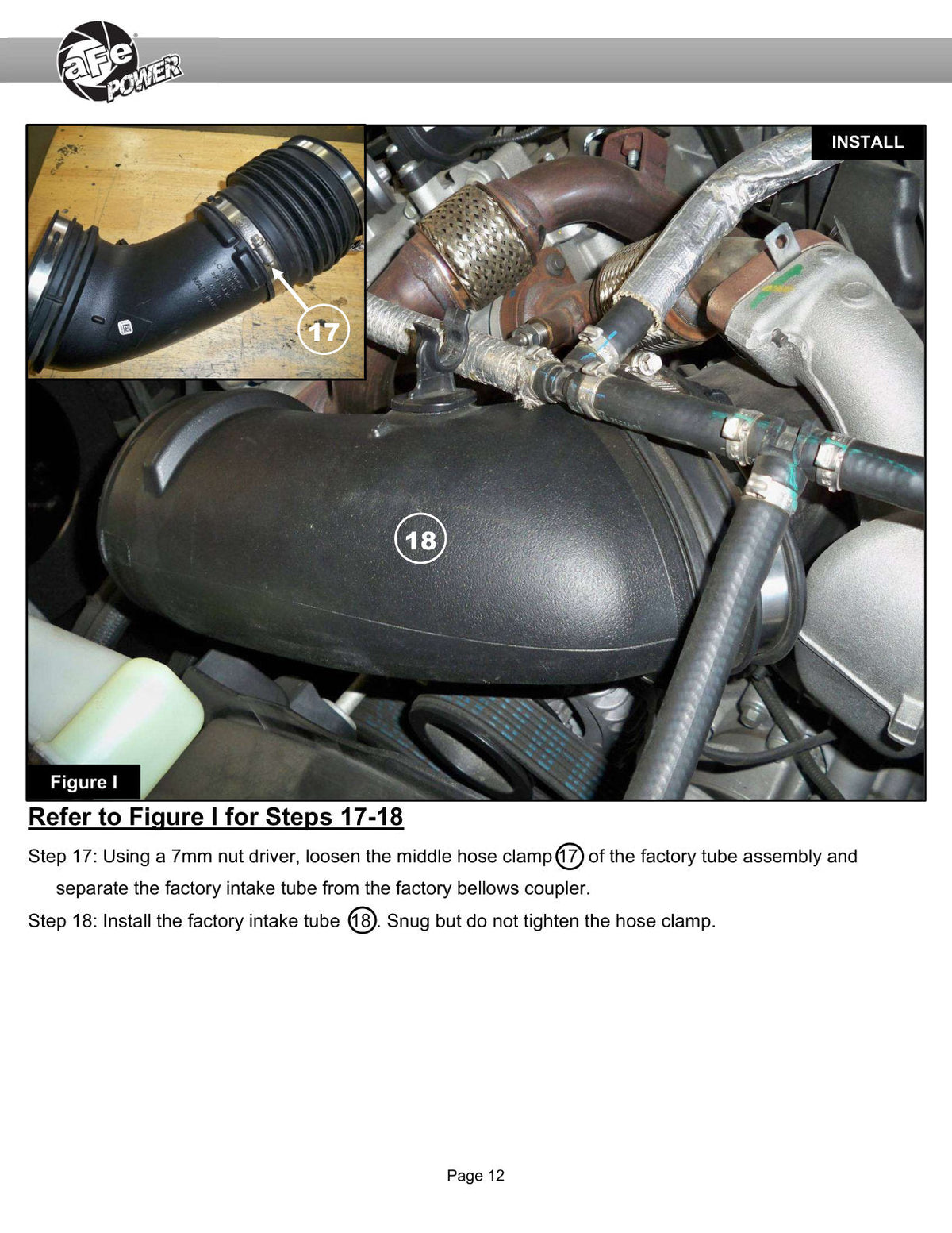 aFe 2020+ Ford Diesel Trucks V8-6.7L Momentum GT Pro 5R Intake System