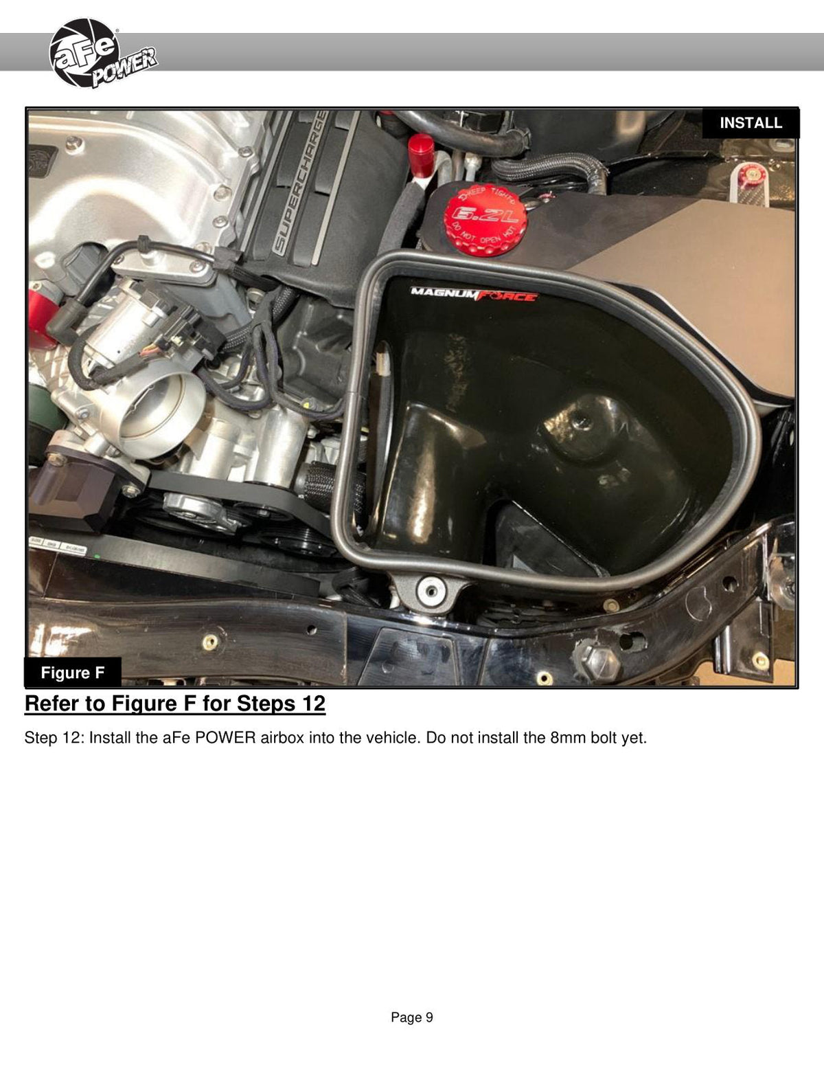 aFe 19-23 Dodge Challenger Hellcat V8-6.2L Magnum FORCE Stage2 Cold Air Intake System w/Pro DRY S