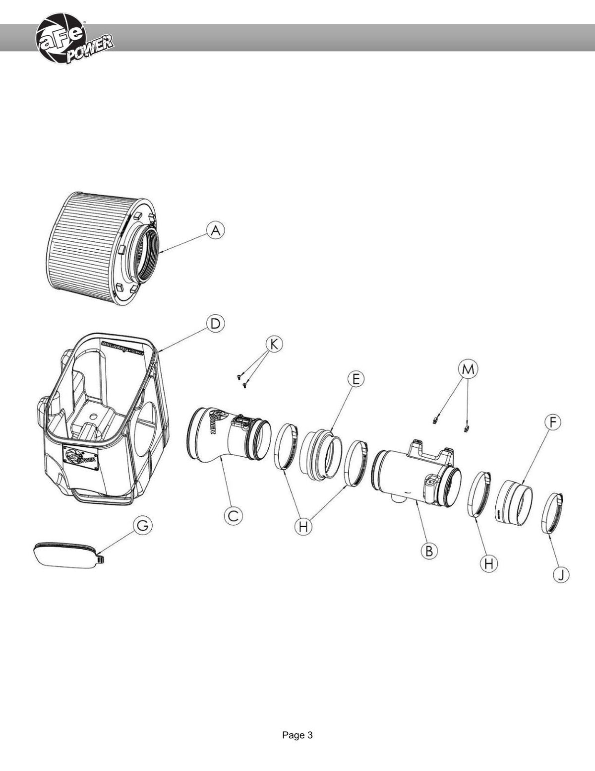aFe Power Magnum Force Stage-2 Pro DRY S Cold Air Intake System 25-26 Ram 1500 RHO L6-3.0L (tt)