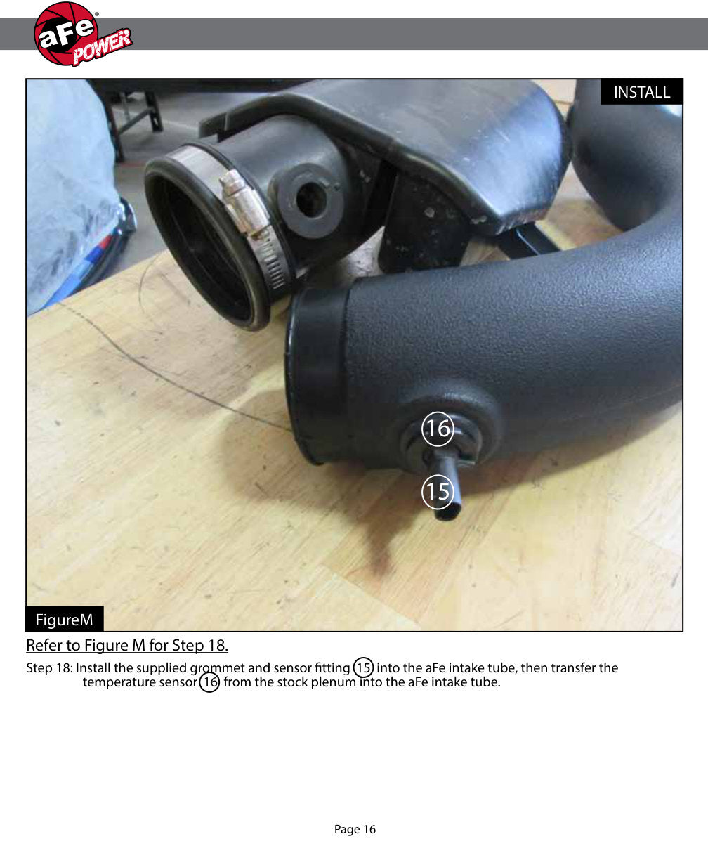 aFe Momentum ST Pro 5R Cold Air Intake System 14-18 Jeep Cherokee (KL) V6 3.2L