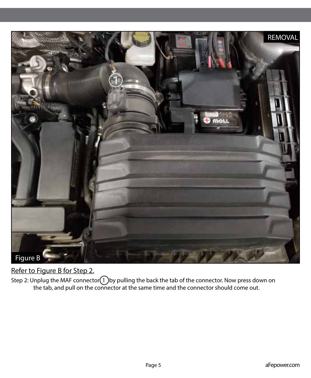 aFe Momentum ST Pro 5R Cold Air Intake System 2018 Volkswagen Atlas V6-3.6L