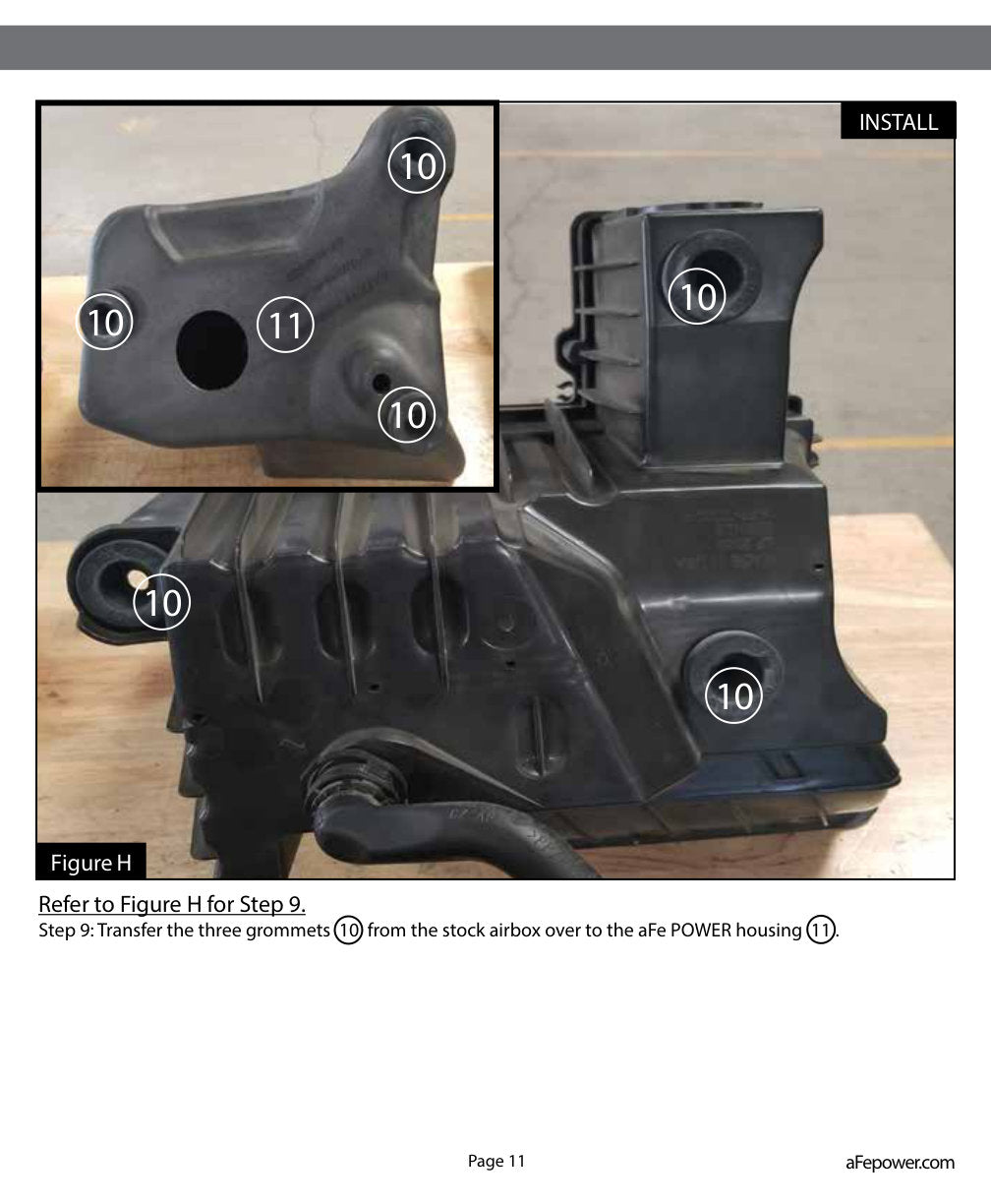 aFe Momentum ST Pro 5R Cold Air Intake System 2018 Volkswagen Atlas V6-3.6L