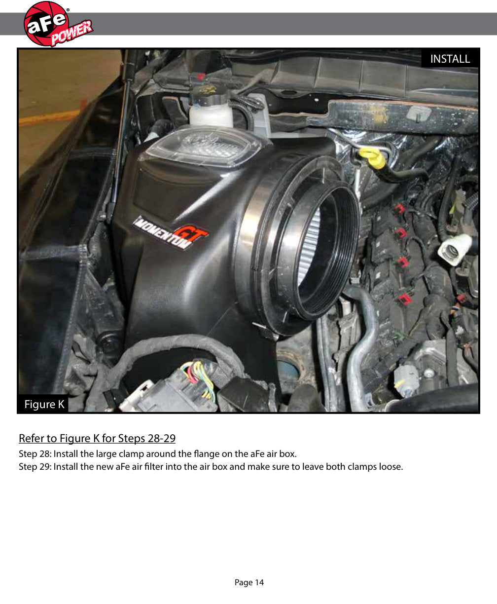 aFe Momentum GT Pro 5R Intake System 14-16 Ram 2500 6.4L Hemi