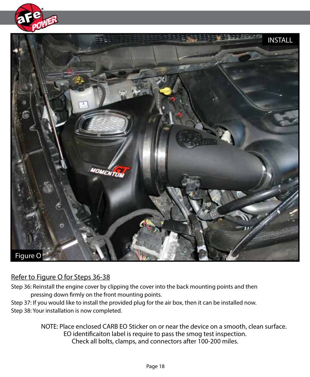 aFe Momentum GT Pro 5R Intake System 14-16 Ram 2500 6.4L Hemi