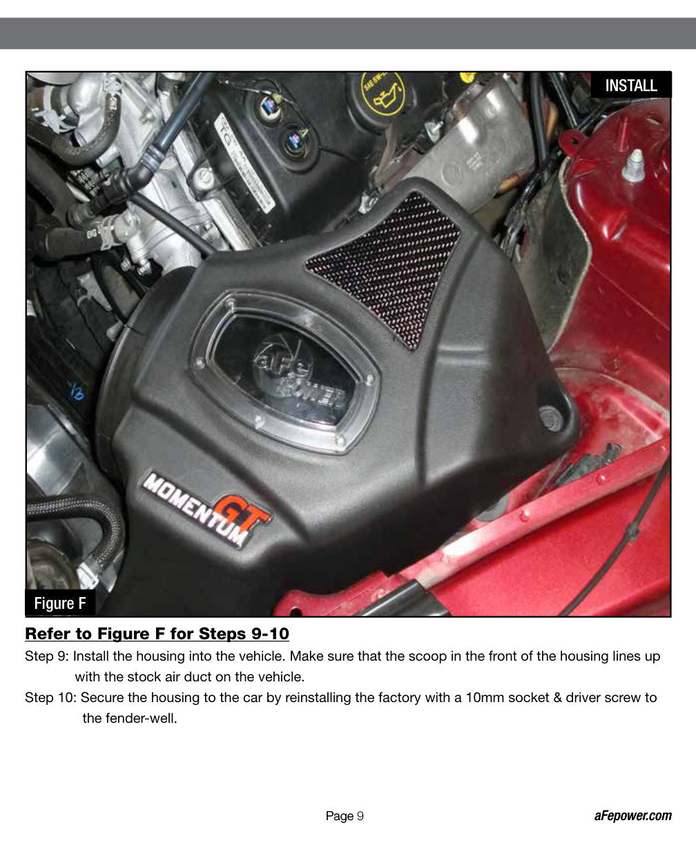 aFe Momentum GT AIS Pro 5R Intake System 15-17 Ford Mustang V6-3.7L