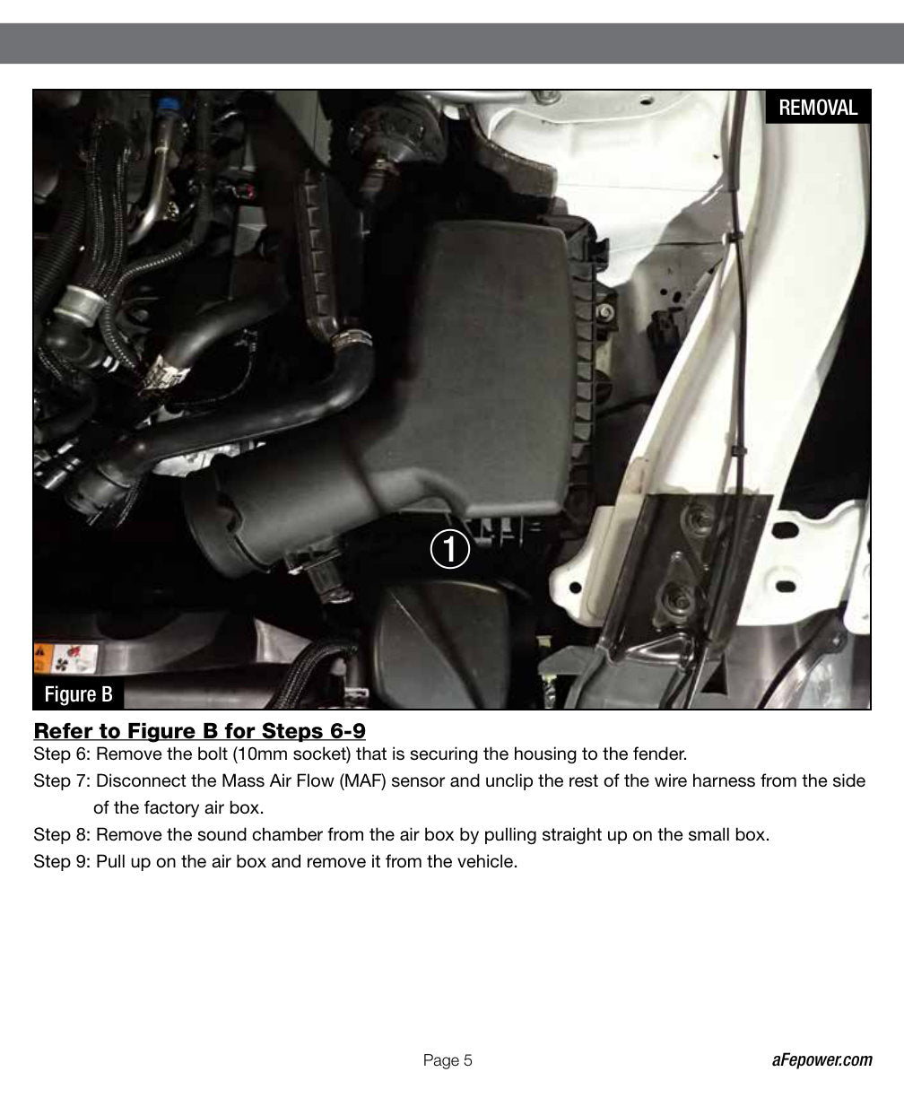 aFe Momentum GT Pro 5R Intake System 2015 Ford Mustang GT V8-5.0L