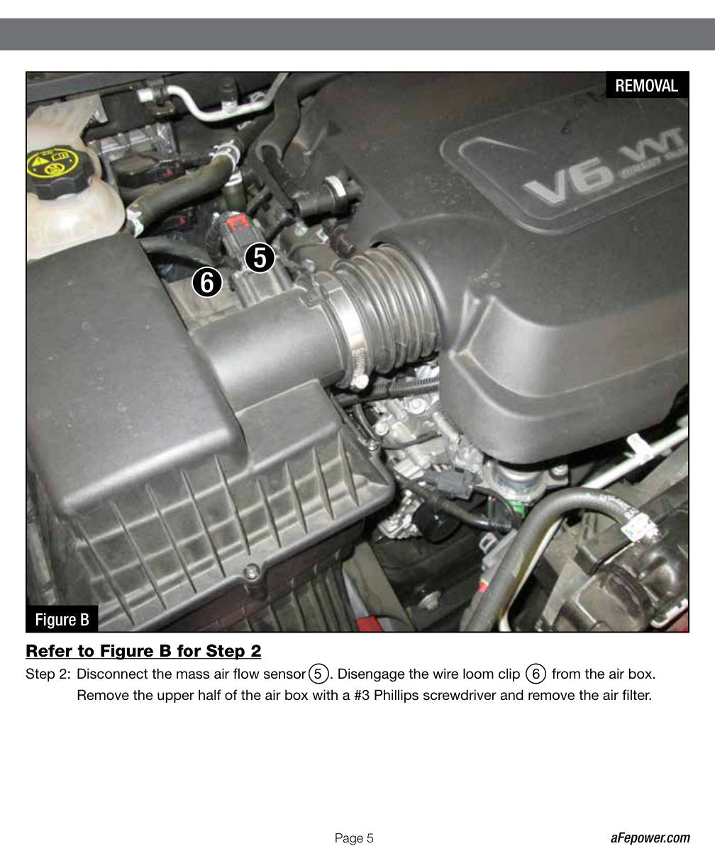 aFe Momentum GT Pro 5R Intake System 15-16 GM Colorado/Canyon V6 3.6L