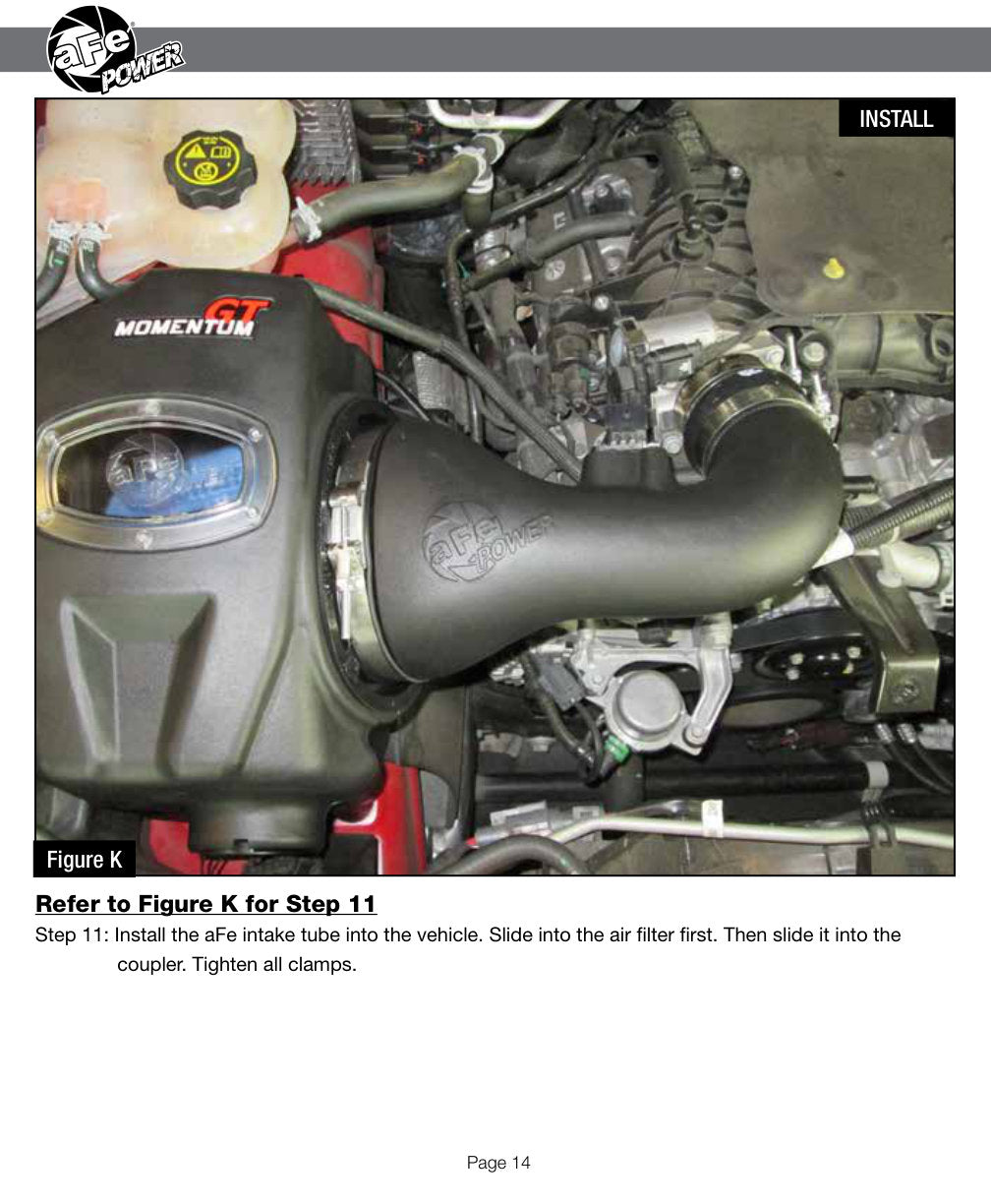 aFe Momentum GT Pro 5R Intake System 15-16 GM Colorado/Canyon V6 3.6L