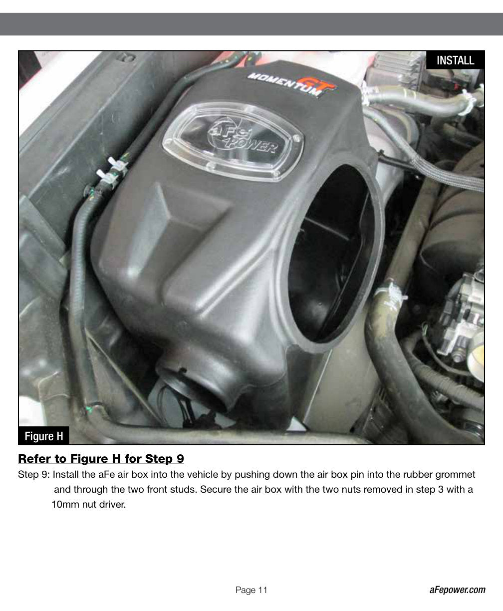 aFe Momentum GT Pro 5R Intake System GM Colorado/Canyon 15-16 L4-2.5L