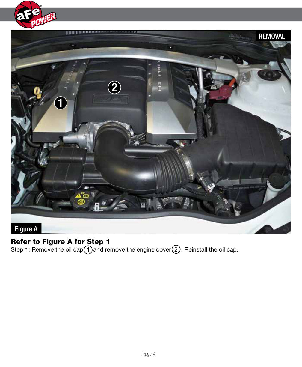 aFe Momentum GT Pro 5R Cold Air Intake System 13-15 Chevrolet Camaro SS V8-6.2L