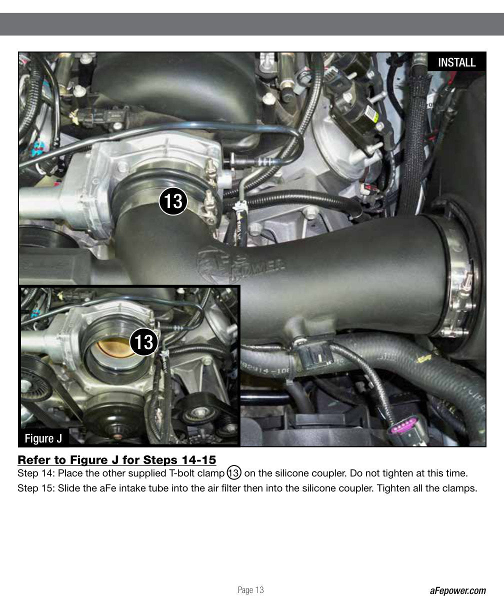 aFe Momentum GT Pro 5R Cold Air Intake System 13-15 Chevrolet Camaro SS V8-6.2L