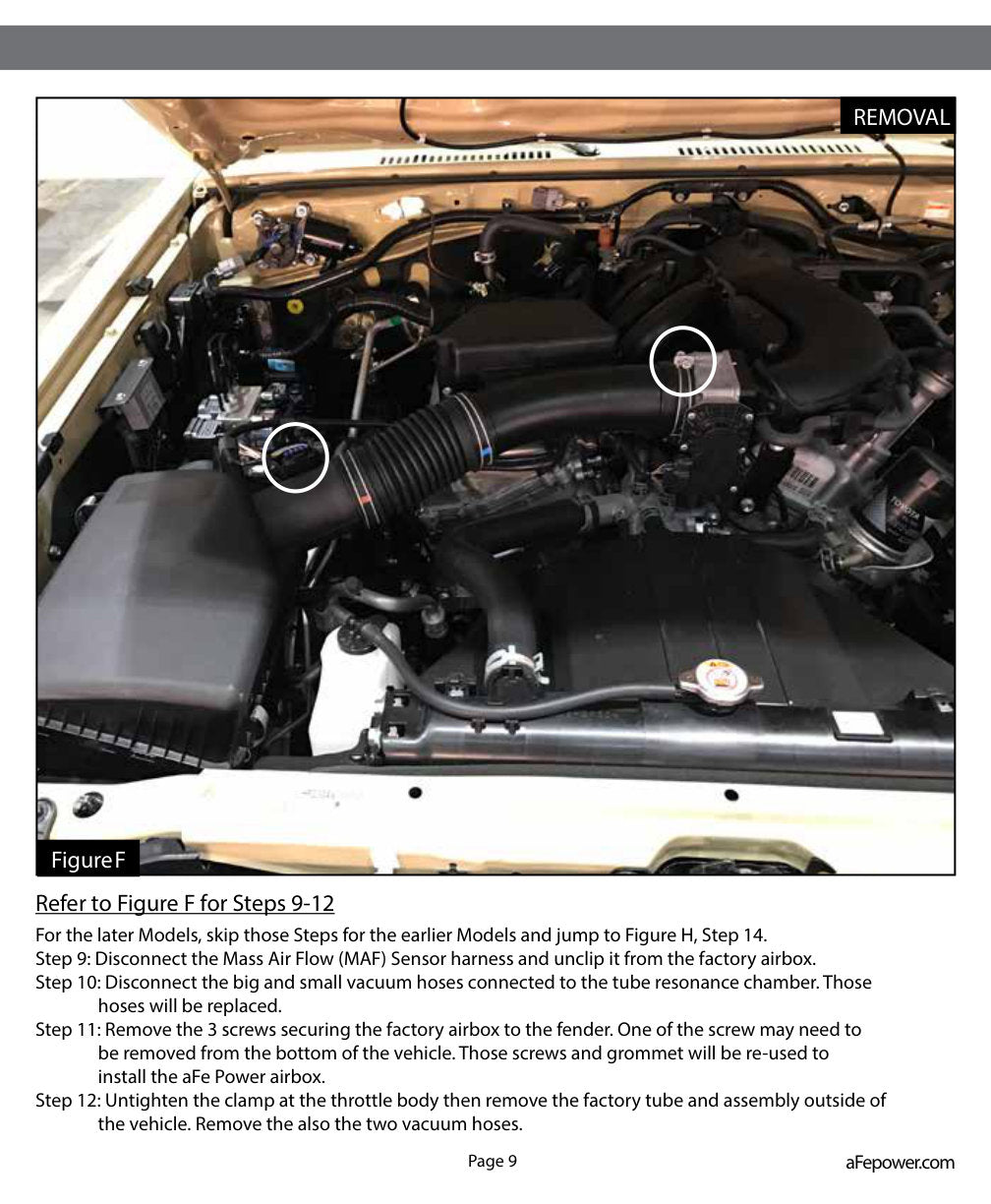 aFe Momentum GT Pro 5R Intake System 09-17 Toyota Land Cruiser LC70 V6-4.0L