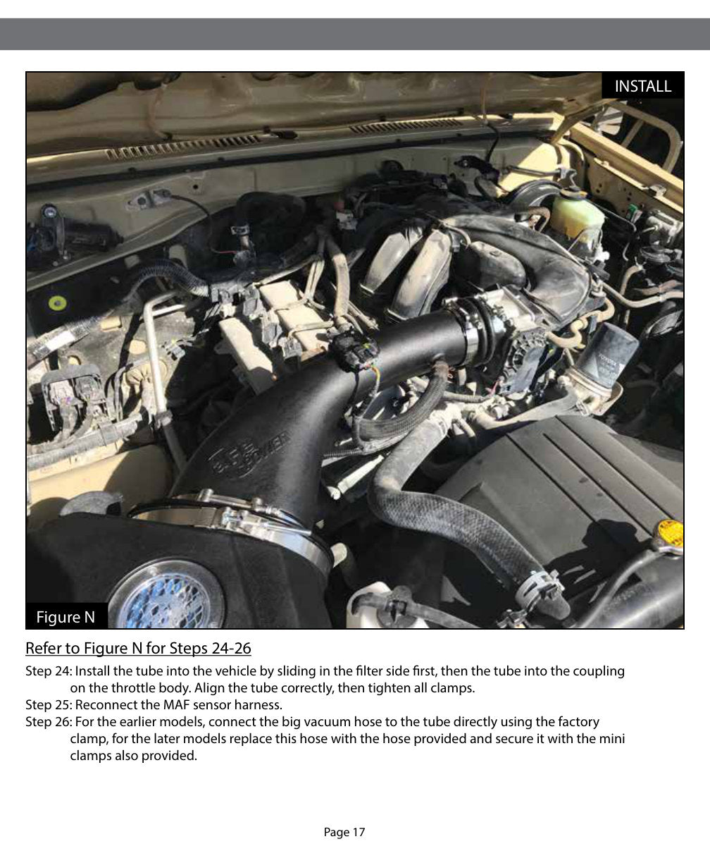 aFe Momentum GT Pro 5R Intake System 09-17 Toyota Land Cruiser LC70 V6-4.0L